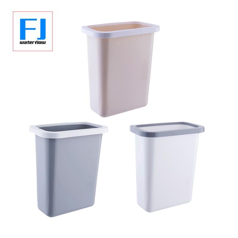 Kitchen Hanging Trash Can Door Bathroom Without Cover Household