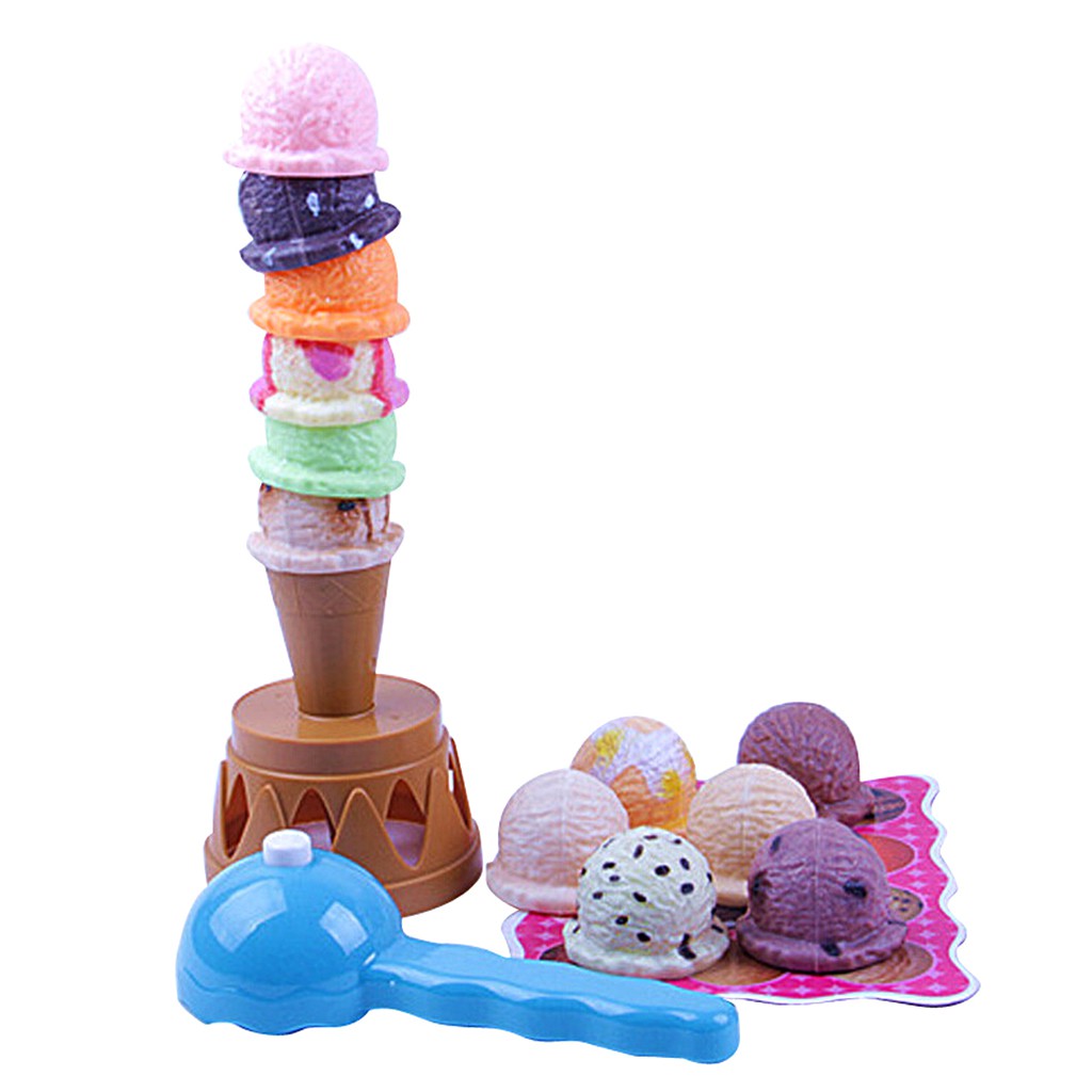 toy ice cream cone set