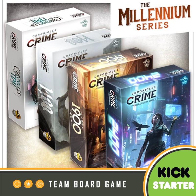 Chronicles Of Crime The Millennium Series Bundle Free Chronicles Of Time Kickstarter Expansion Shopee Singapore