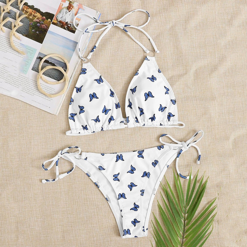 butterfly swimsuit two piece