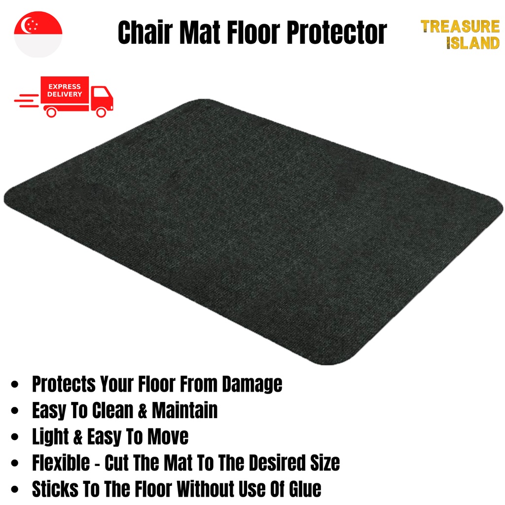 SG Ready Stock 🎁 Chair Mat / Office Recliner Roller Mat / Gaming Floor