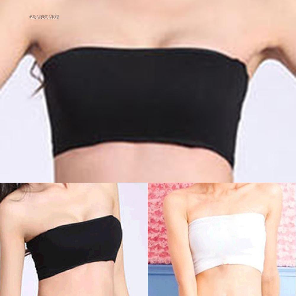 plain bandeau top