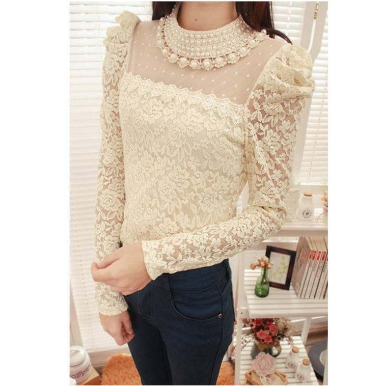 formal lace blouse