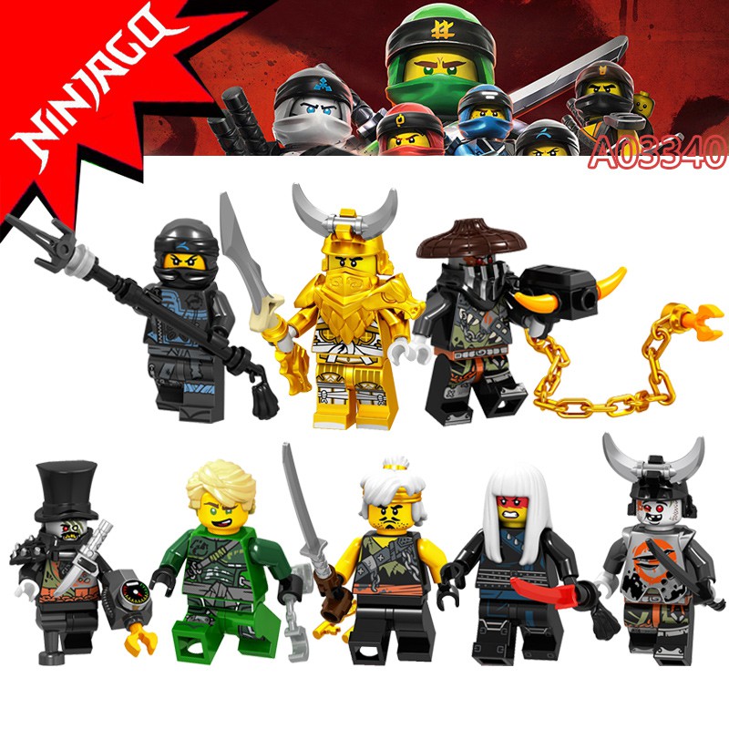 lego ninjago minifigures