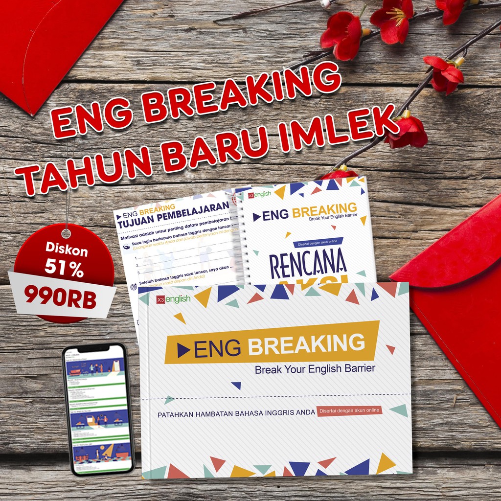 Eng Breaking From X3english Shopee Singapore