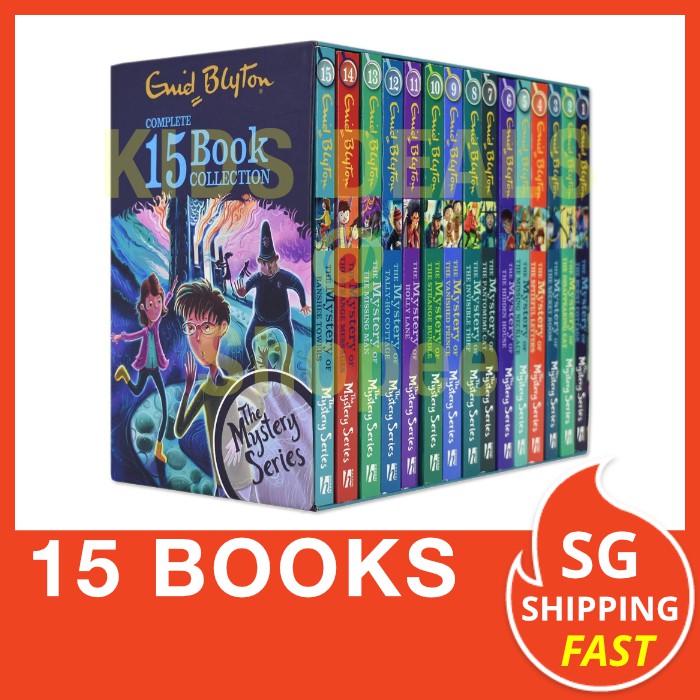[CLEARANCE] Enid Blyton The Mystery Series Box Set (15 Books) Shopee Singapore