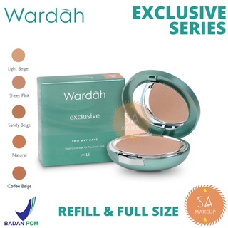 Wardah Exclusive Two Way Cake Powder SPF 15 | Wardah Powder Exclusive Series