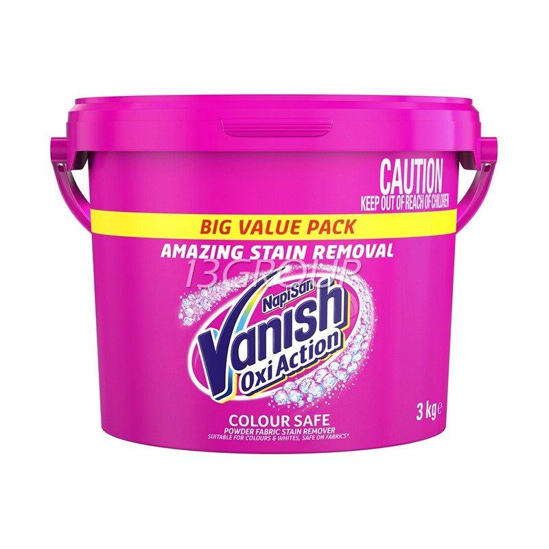 Vanish Oxiaction Powder Fabric Stain Remover 3kg Shopee Singapore