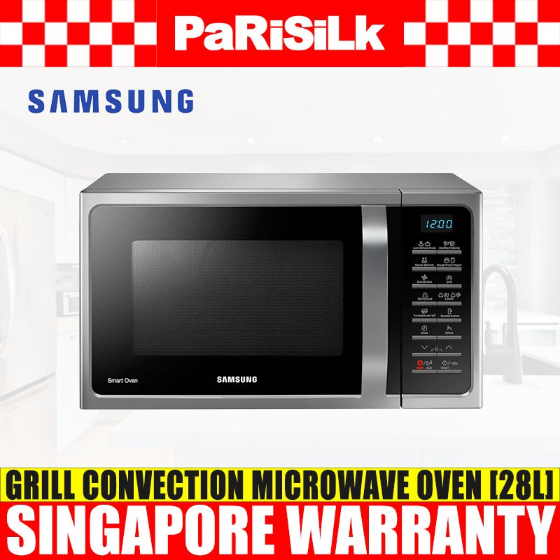 Samsung MC28H5015AS/SP Convection Microwave Oven (28L) Shopee Singapore