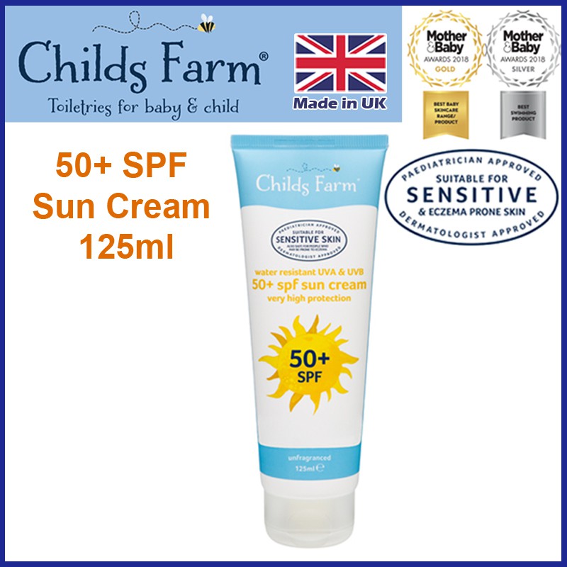 childs farm baby sun cream
