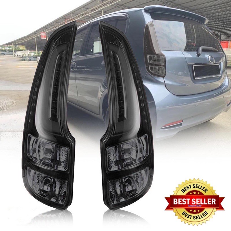 Perodua Myvi 11 17 Led Tail Lamp Light Bar Smoke Lagi Best Shopee Singapore