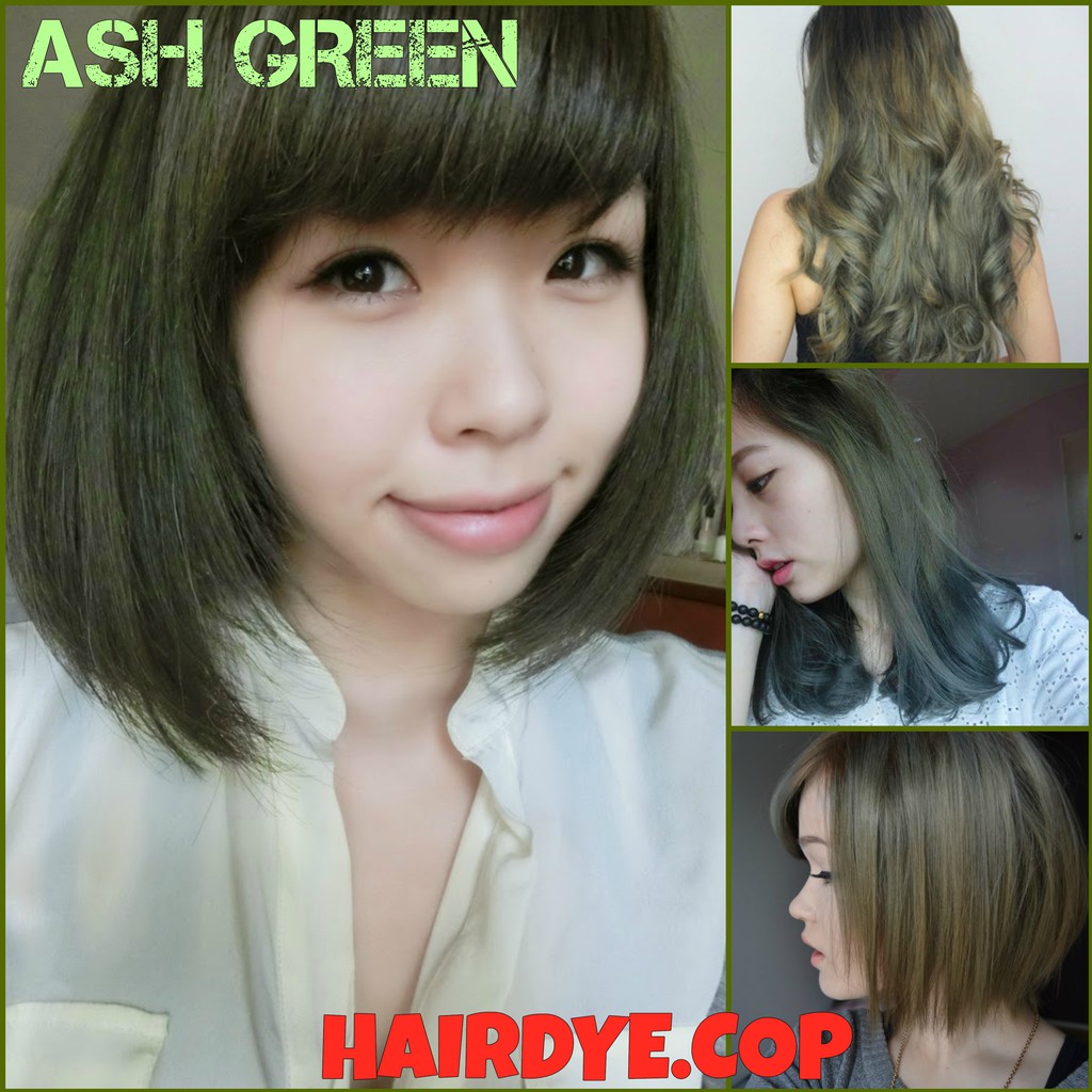 Ash Green Cheap Hair Dye Shopee Singapore