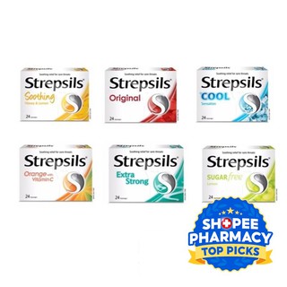 Image of Strepsils Lozenges for Sore Throats 24s [ Flavors Available ]