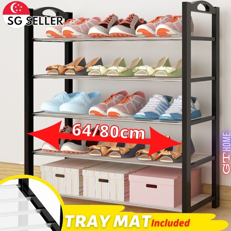 Minimalist Shoe Storage Rack Organizer / Easy Assemble Shoe Rack Shelf