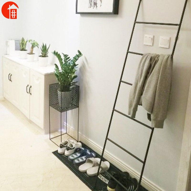 DRAGOS Multifunctional Ladder Towel Rack Floor Type Bathroom Rack Rack