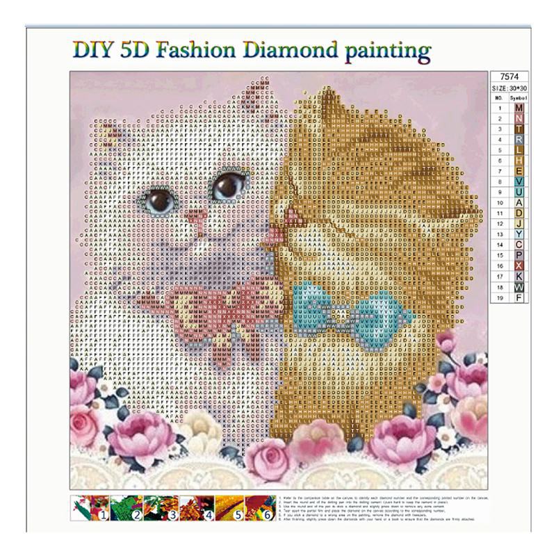 5D Diy Diamond Painting Cross Stitch 