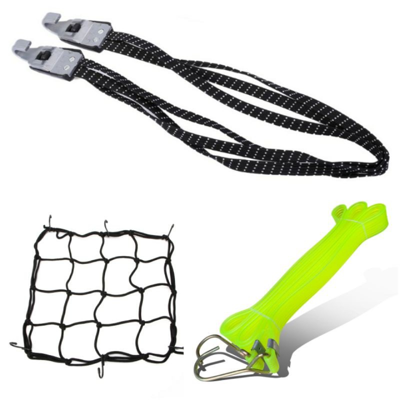 Malaysia] Bike Luggage Carrier Elastic Band Net Bicycle Cargo