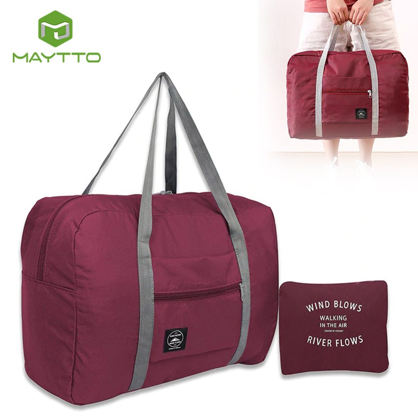 Maytto Large Travel Bags Duffel Luggage Bags Shopee Singapore