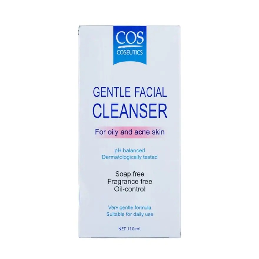 cos gentle facial cleanser