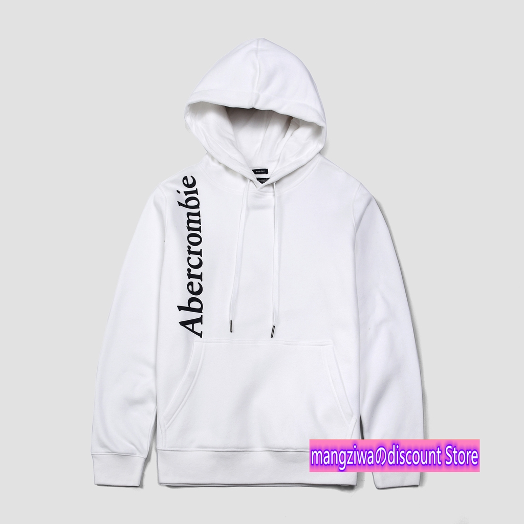 abercrombie and fitch white hoodie