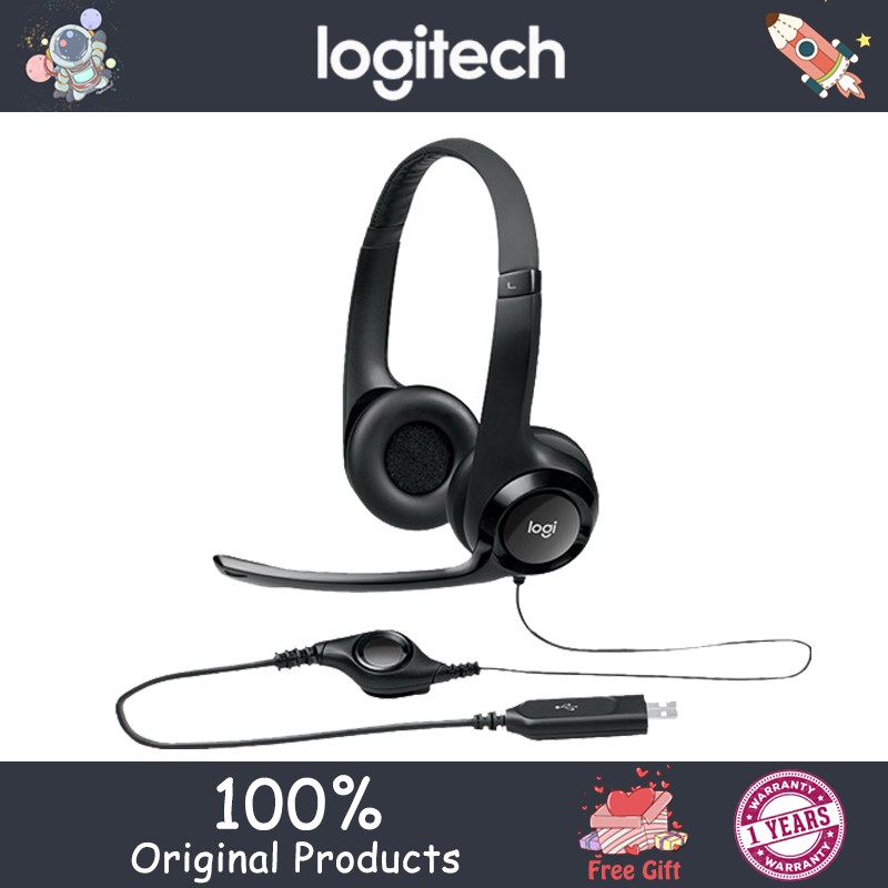 logitech h390 wired headset