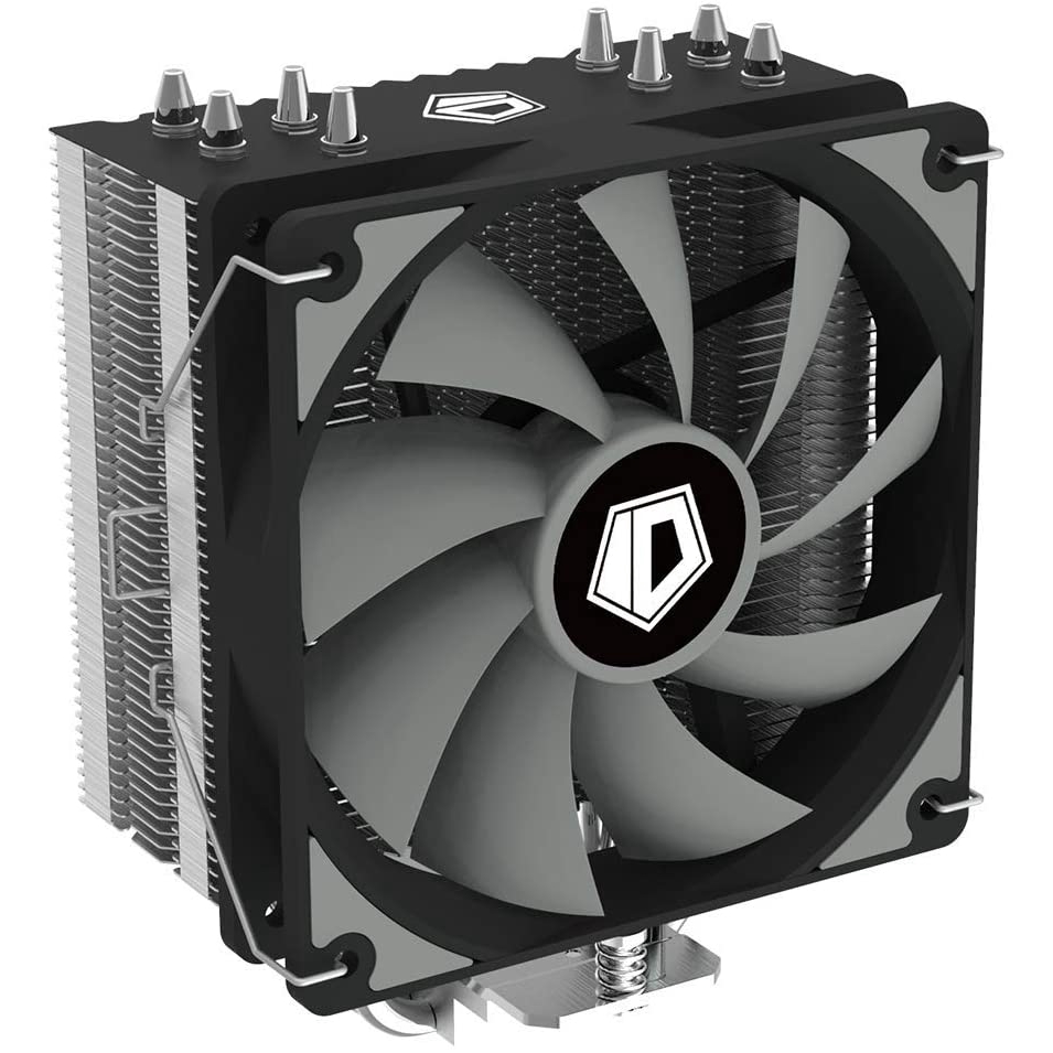 ID COOLING SE-224-XT Basic CPU Cooler AM4 CPU Cooler 4 Heatpipes CPU ...
