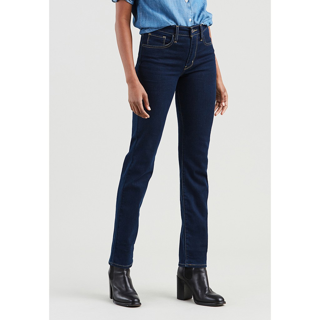 levi's 724 high rise straight jeans