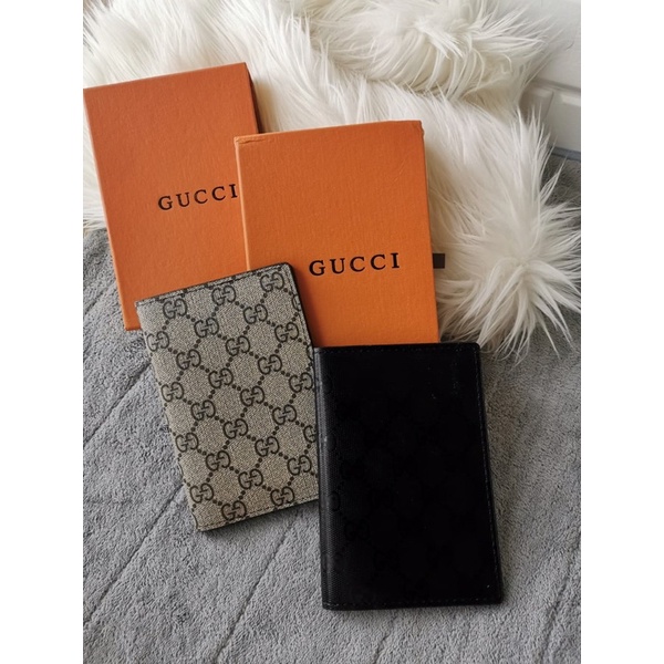 Gucci PASSPORT COVER IMPORT PASSPORT HOLDER PREMIUM FREE BOX Shopee