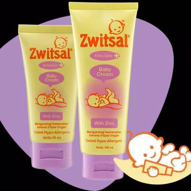 Zwitsal Baby Cream Extra With 50ml / | Shopee Singapore