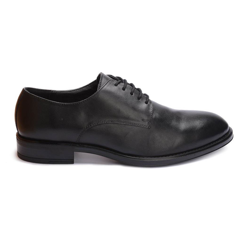 BATA Men Classic Black Pointed Derby Shoes 8246190 | Shopee Singapore