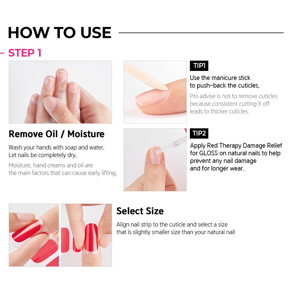 ❀Dashing Diva Tint Gel Strip /Gloss Nails /Nail Sticker /Manicure /TINT |  Shopee Singapore
