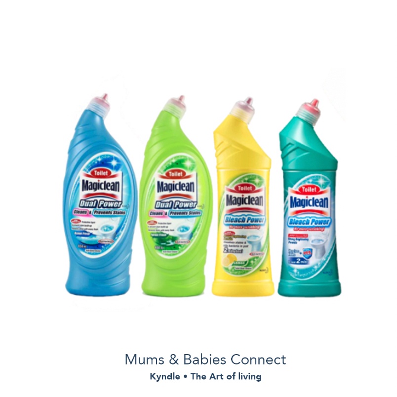 [BUNDLE] Kao Magiclean Dual Power Toilet Cleaner / Toilet Bleach Ocean