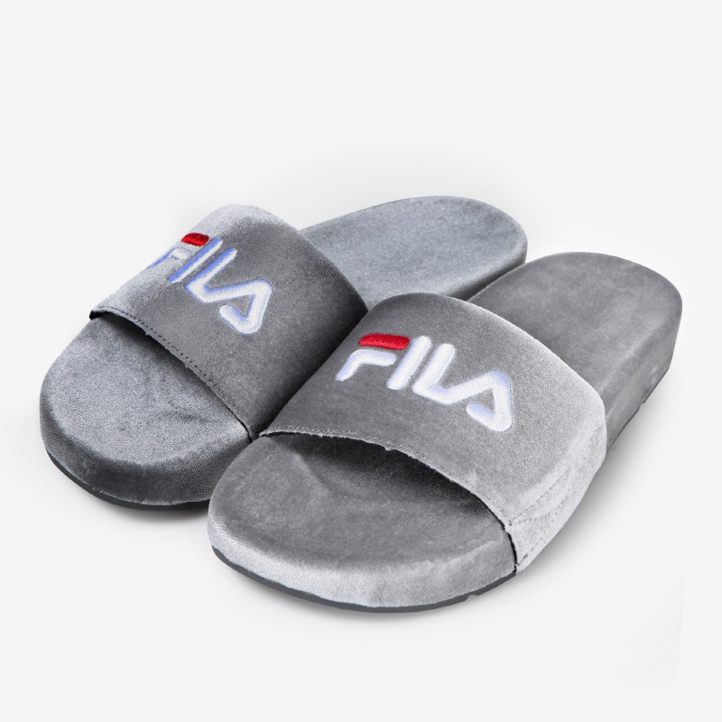 fila velvet slides