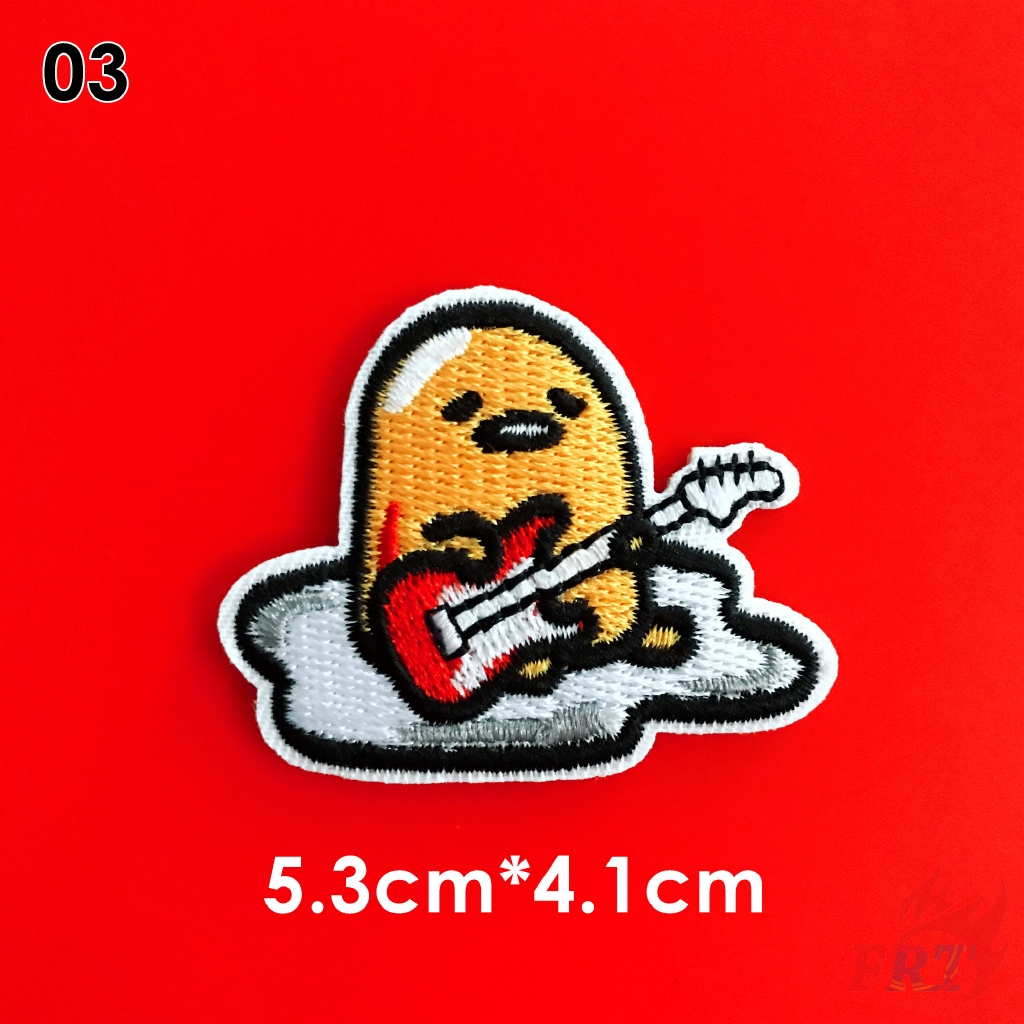 Image of  Sanrio：Gudetama - Series 02 Iron-on Patch  1Pc Cartoon DIY Sew on Iron on Badges Patches #3