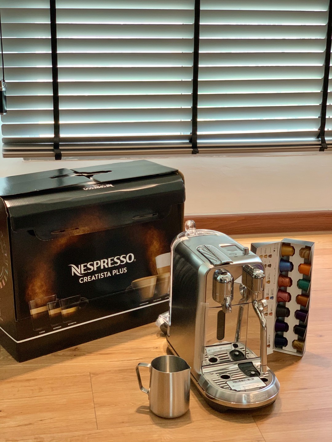 Nespresso Creatista Plus Coffee Machine, Stainless Steel