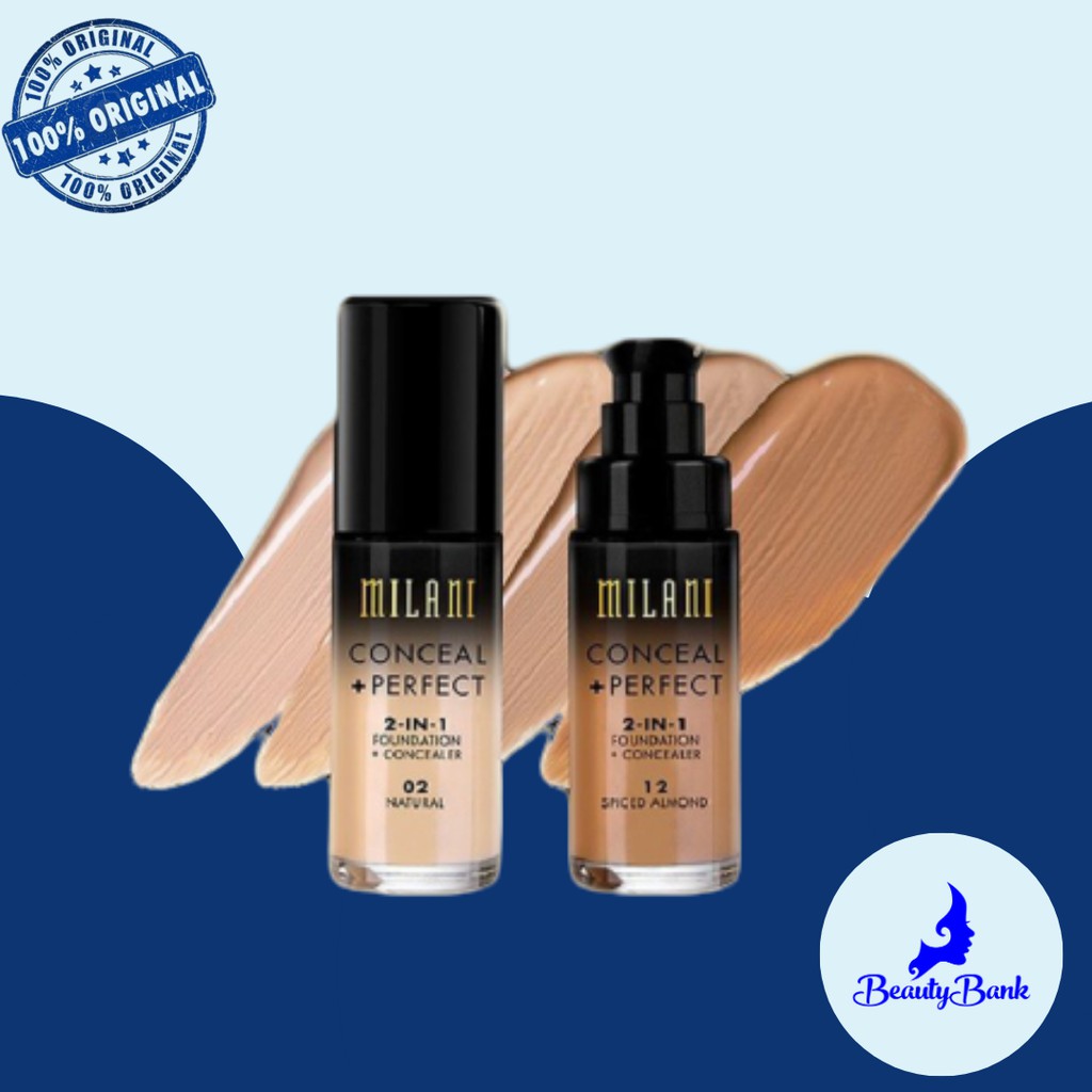 foundation and concealer