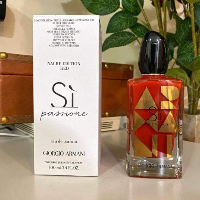 armani si passione tester