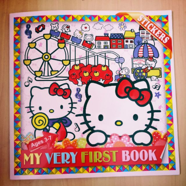 Download Coloring Book Colouring Book Hello Kitty For Children | Shopee Singapore