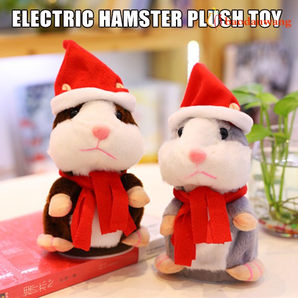 talking hamster christmas toy
