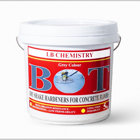 BOT concrete hardener powder 5 kgs (Concrete Colour) Concrete