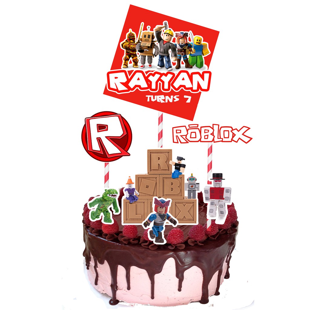 Roblox Cake Topper Image