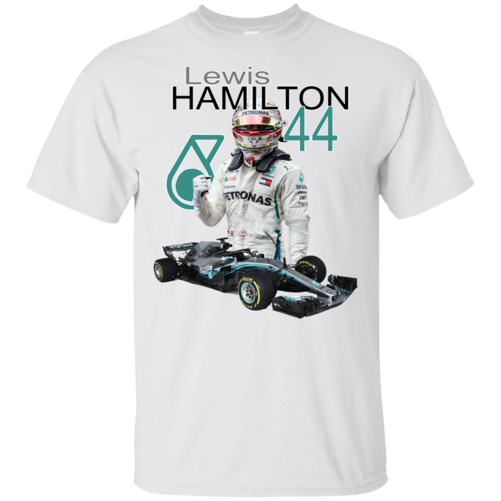 Lewis Hamilton 44 Formula 1 Motor Racing T-Shirt 