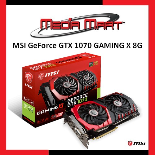 Msi Geforce Gtx 1070 Gaming X 8g Shopee Singapore