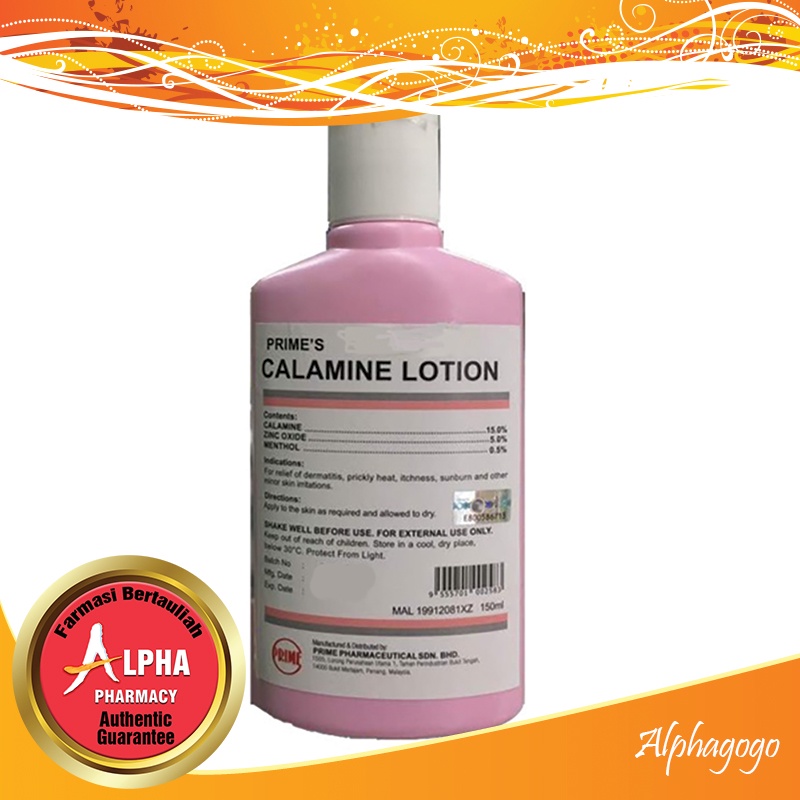 Calamine Lotion For Relief of Itchness & Sunburn (150ml) Shopee Singapore