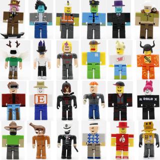 Dsj New 24pcs Set Roblox Games Action Figure Toy 8cm Collection Doll Kids Gift Toys Ornaments Anime Toys Decorate Shopee Singapore - details about plush toy classic roblox noob plushie with removable roblox hat ships from us