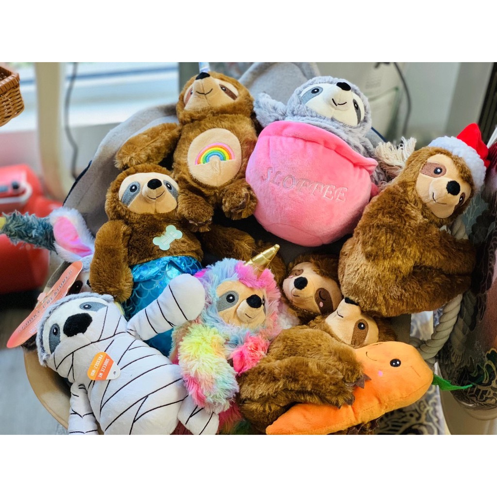 sloth unicorn plush