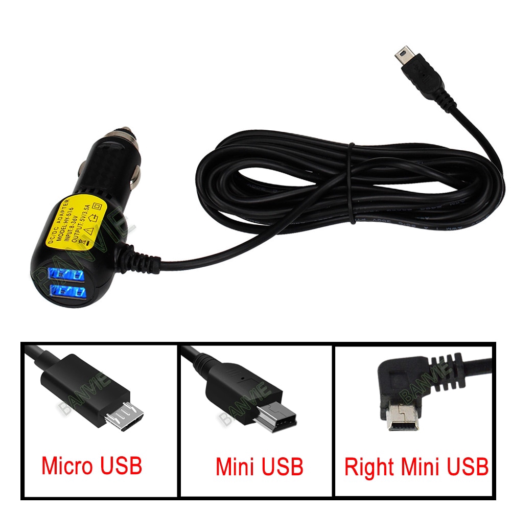 dash cam cigarette lighter adapter