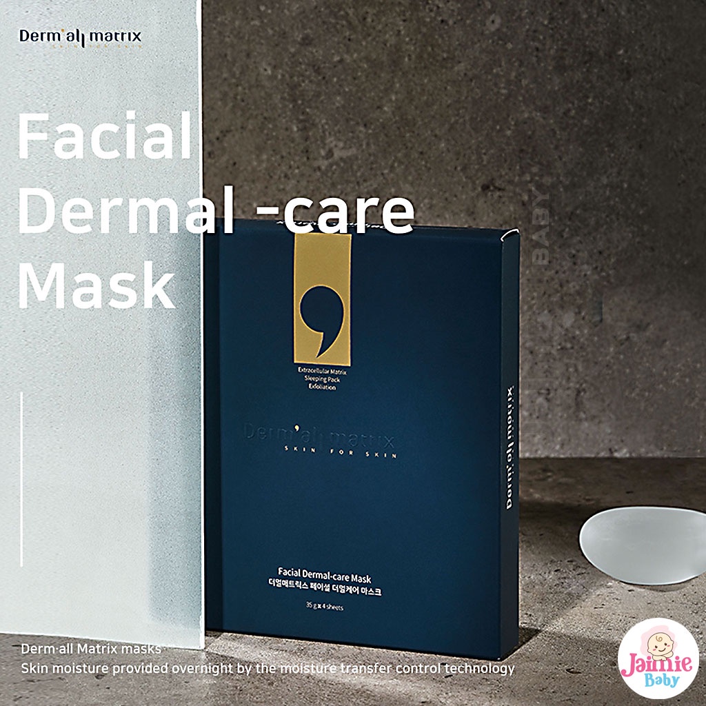 Derm All Matrix facial dermalcare mask 4 sheets pack Made in Korea Shopee Singapore