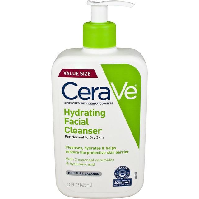 cerave gentle face wash