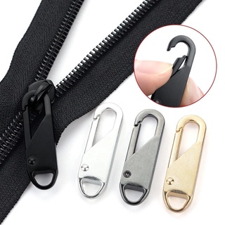 Universal Replacement Zipper Slider Metal Removal Zipper Puller Zipper Repair Kit for DIY Craft Sewing